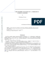 Holomorphic Foliations in P2 Having An Invariant Algebraic Curve