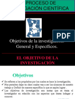 2.3.-Objetivos de La Investigación General y Específicos.