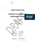 Installation Qualification Protocol