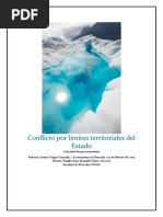 Conflicto Por Límites Territoriales Del Estado