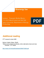 Optimization of Bioenergy Use