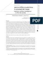 La Inteligencia Militar Ecuatoriana