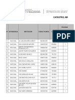 Reporte Estadístico Mensual Institucional