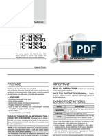 Manual RADIO ICOM IC-M324