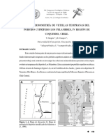 Microtermometría de Vetillas Tempranas