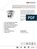 DS-2CD2323G0-I: 2 MP Outdoor IR Network Turret Camera