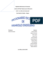 Diccionario Escolar