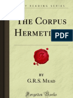 The Corpus Hermetic Um - 9781605062082