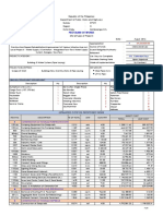 Program of Works: Calendar Days