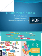 E - Commerce in India