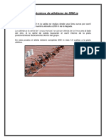 Fundamentos Técnicos de Atletismo de 5000 M