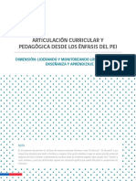 H7 Articulacion Curricular y Pedagogica PDF