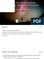 Solving I/O The Slowdown: The "Noisy Neighbor" Problem