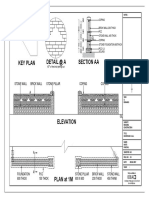 Section Aa Detail at A Key Plan: Coping