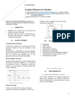 Informe de Electro Divisores de Tension