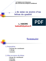 ENTP Exigence Pour La MISE en ŒUVRE DU BÉTON Modifié