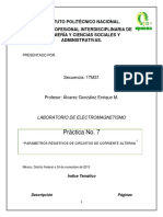 Practica 7 Electromagnetismo