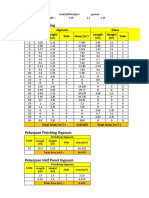 Pekerjaan Dinding: Code Gypsum Glass Side Side Length (M) Height (M) Area (M) Length (M) Height (M)