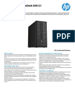 HP Prodesk 600 g1 PDF