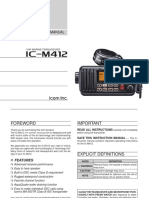 Instruction Manual: VHF Marine Transceiver