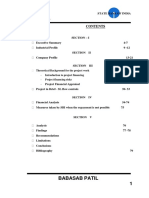 Project Finance at Sbi