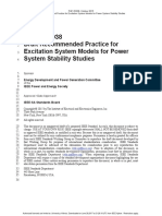 Ieee Draft Recommended Practice For Excitation Sys PDF