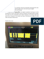 Frequency Shift Keying (FSK) Is The Digital Modulation Technique in Which