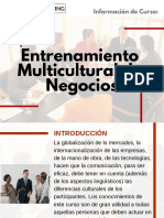 Curso Entrenamiento Multicultural de Negocios