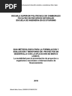 Formulación y Evaluación de Proyectos