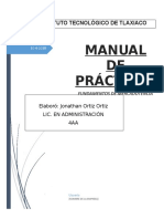 Manual de Practicas Fundamentos de Mercadotecnia