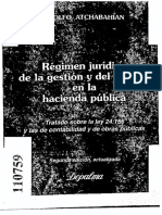 Atchabahian. Regimen Juridico GyCHP (Ley 24.156) - Capítulo VI PDF