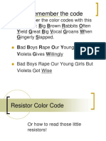 Resistor Color Code Power Point