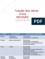 Biologia PPT - Classificação Dos Seres Vivos