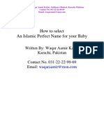 How To Select Perfect Name