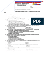 4th QUARTEST TEST SCIENCE 7