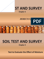 Test To Evaluate The Effect of Moisture