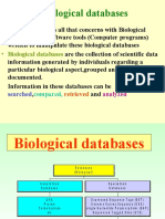 Biological Databases: - Bio-Informatics