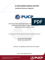 Tesis Prefactibilidad Exportacion de Fibra e Hilado de Alpaca