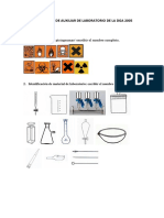 Examen Practico de Auxiliar de Laboratorio DGA Con Soluciones 2005 PDF