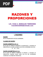 Razones y Proporciones