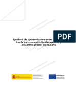 01IgualdadDeOportunidadesEntreMujeresYHombresConceptosFundamentalesYSituacionGeneralEnEspaa PDF