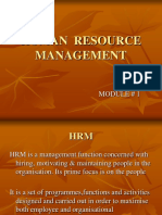 HRM Module1