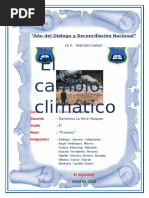 Informe El Cambio Climatico