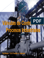 Válvulas de Control en Los Procesos Industriales PDF