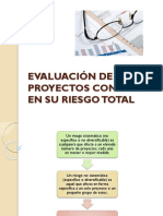 Evaluación Proyectos Base Riesgo Total