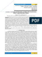 Dynamic Modelling and Simulation of Salient Pole Synchronous Motor Using Embedded Matlab