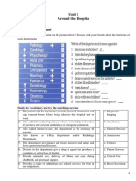 A. Hospital Department: Unit 1 Around The Hospital