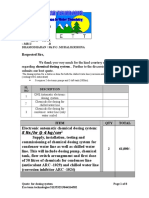 Chemical Dosing System