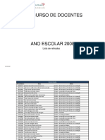 Listas de Retirados PDF