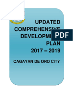 Updated Comprehensive Development Plan 2017 2019 Cagayan de Oro City PDF